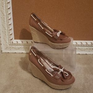 Loafer Style wedges